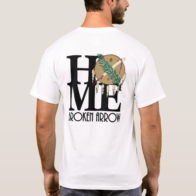 ZUHAUSE Broken Arrow (Rückseite) T-Shirt (Rückseite)