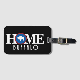 ZUHAUSE Buffalo WY Gepäckanhänger