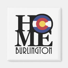ZUHAUSE Burlington Colorado Magnet