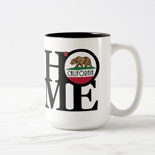 ZUHAUSE California 15oz Zweifarbige Tasse (Rechts)