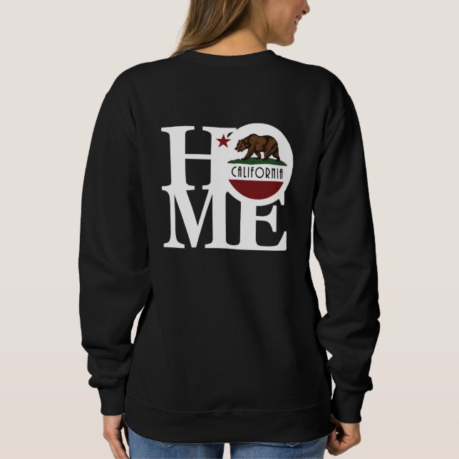 ZUHAUSE California (Rückseite) Sweatshirt (Rückseite)