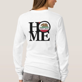 ZUHAUSE California (Rückseite) T-Shirt