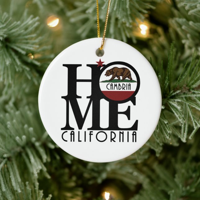 ZUHAUSE Cambria California Keramik Ornament (Baum)