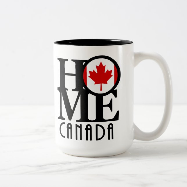 ZUHAUSE Canada 15oz Zweifarbige Tasse (Rechts)