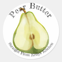 Zuhause Canning Business Peer Butter Label