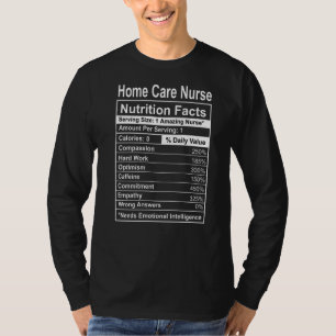 Zuhause Care Krankenpflege und medizinische Betreu T-Shirt