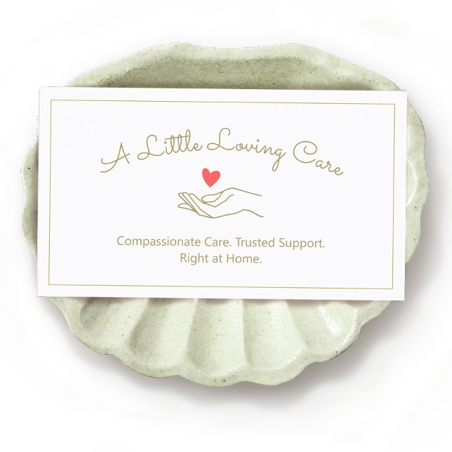 Zuhause Care Services Visitenkarte (Von Creator hochgeladen)