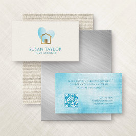 Zuhause Caregier Business Card Visitenkarte