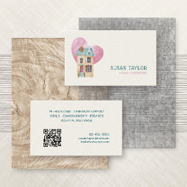 Zuhause Caregier Visitenkarte