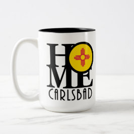 ZUHAUSE Carlsbad New Mexico 15oz Zweifarbige Tasse