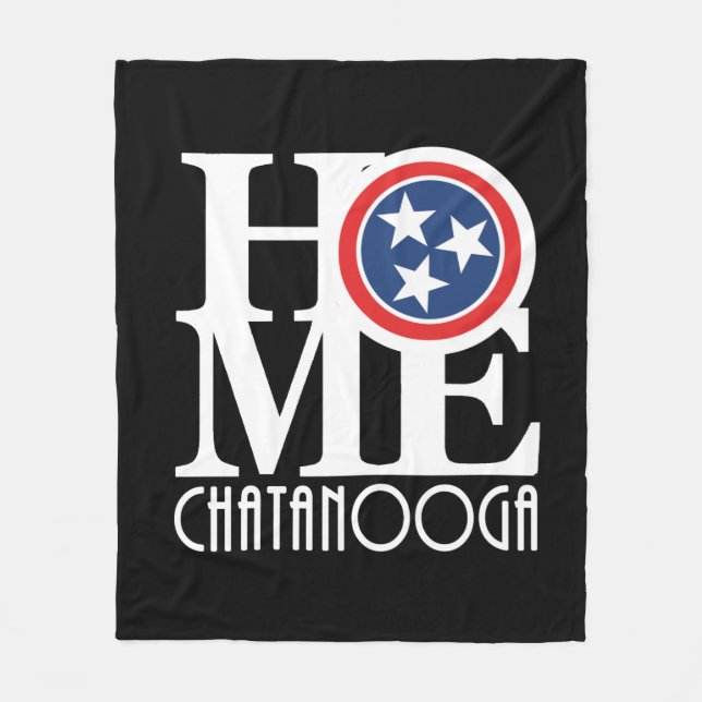 ZUHAUSE Chatanooga Fleecedecke (Vorderseite)
