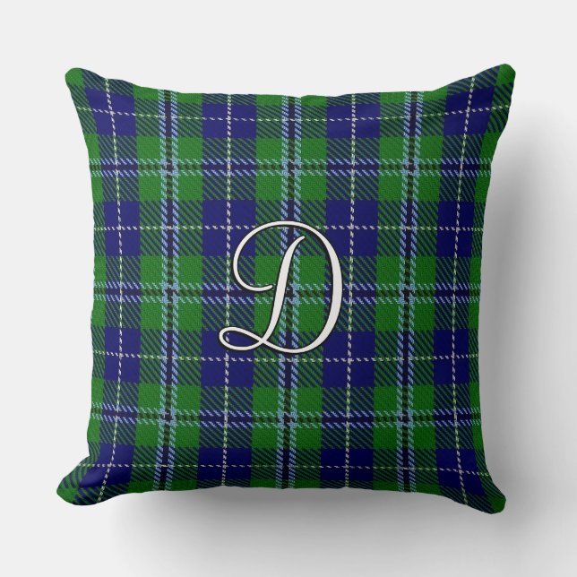 Zuhause Clan Douglas Tartan Kariert Kissen (Vorderseite)