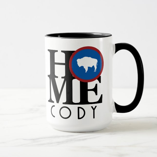 ZUHAUSE Cody Wyoming 15oz Tasse (Rechts)