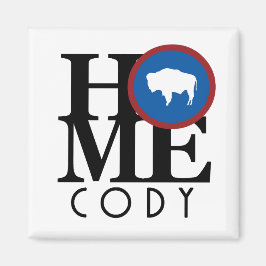 ZUHAUSE Cody Wyoming Magnet