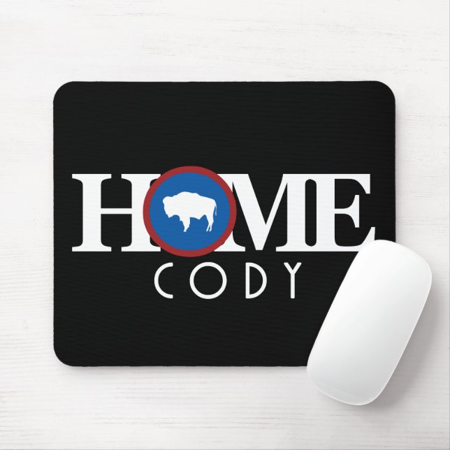 ZUHAUSE Cody Wyoming Mousepad (Mit Mouse)