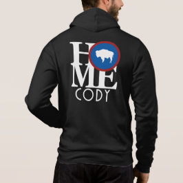 ZUHAUSE Cody Wyoming (Rückseite) Hoodie