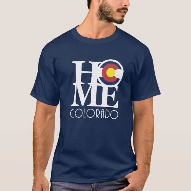 ZUHAUSE Colorado (Vordruck) T-Shirt (Vorderseite)