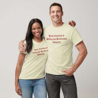 Zuhause Cooking ist ein Mordfall für die Restauran T-Shirt