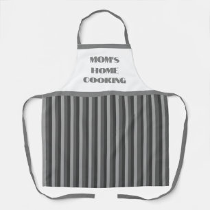 Zuhause Cooking Schürze der Mama Simple Gray Strip