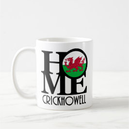 ZUHAUSE Crickhowell Wales 11oz Kaffeetasse