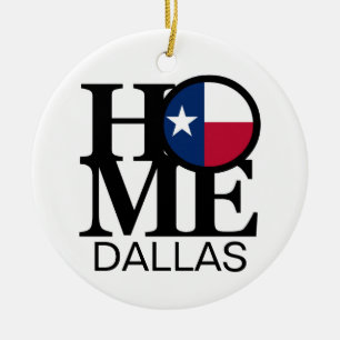 ZUHAUSE Dallas Keramik Ornament