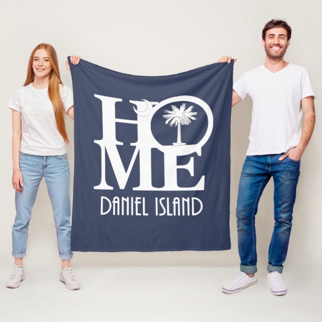 Zuhause Daniel Island South Carolina Fleecedecke (Beispiel)