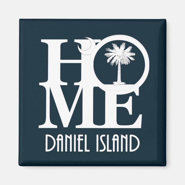ZUHAUSE Daniel Island South Carolina Magnet (Vorne)