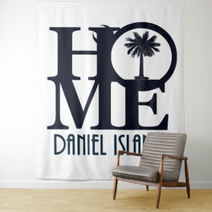 ZUHAUSE Daniel Island South Carolina Wandteppich