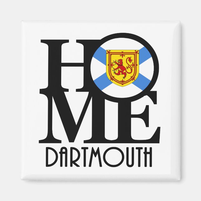 ZUHAUSE Dartmouth Nova Scotia Magnet (Vorne)
