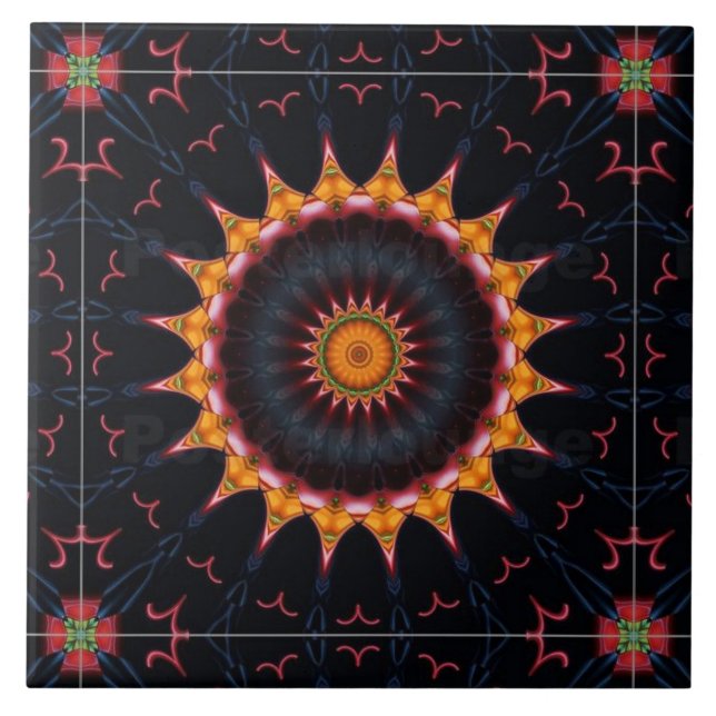 Zuhause Déco Fliese (Vorderseite)