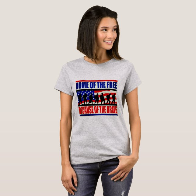 Zuhause der Freien T-Shirt (Vorne ganz)