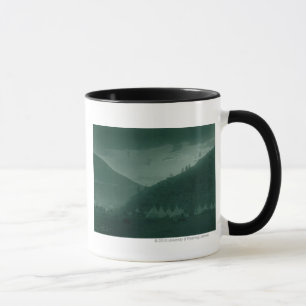 Zuhause der Gebirgskrähe Tasse