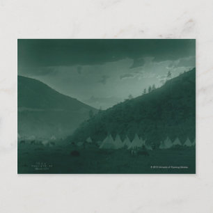 Zuhause der Mountain Crow Postkarte