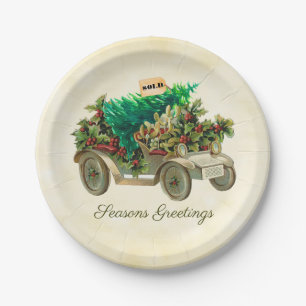 Zuhause der Papiertafel Pappteller