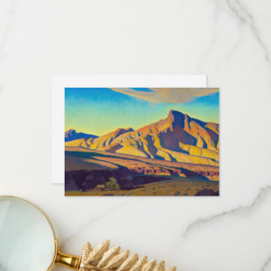 Zuhause der Ratte der Wüste von Maynard Dixon Dankeskarte