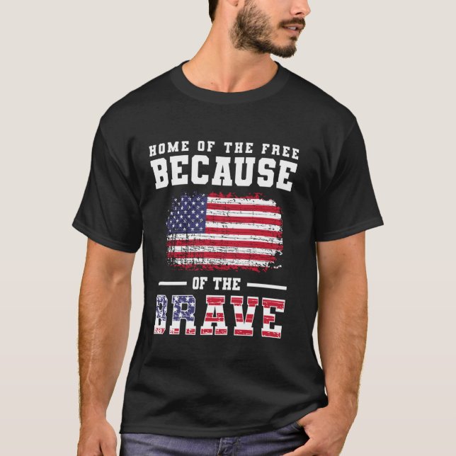 Zuhause der USA T-Shirt (Vorderseite)