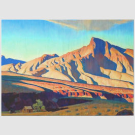 "Zuhause der Wüstenrat" von Maynard Dixon Seidenpapier