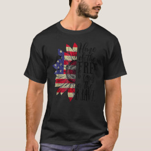 Zuhause des Freien wegen der tapferen Belastung al T-Shirt