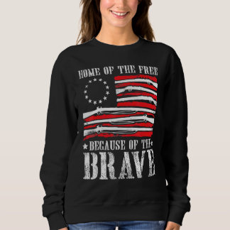 Zuhause des Freistaates wegen des mutigen Betsy Ro Sweatshirt