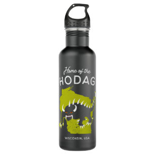 Zuhause des Hodag - Wisconsin, USA, Cryptid Pullov Edelstahlflasche