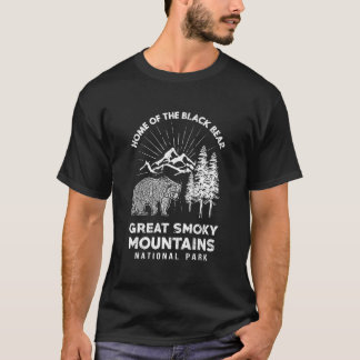 Zuhause des Schwarzbären Great Smoky Mountains Nat T-Shirt