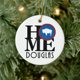ZUHAUSE Douglas Wyoming Keramik Ornament