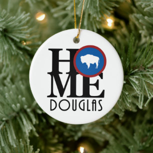 ZUHAUSE Douglas Wyoming Keramik Ornament