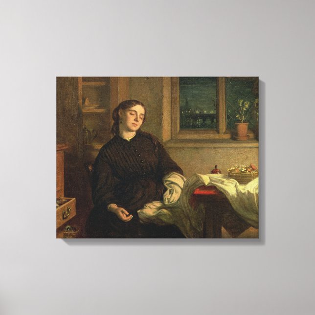 Zuhause Dreams, 1869 (auf Scheiben aufgestelltes Ö Leinwanddruck (Vorderseite)