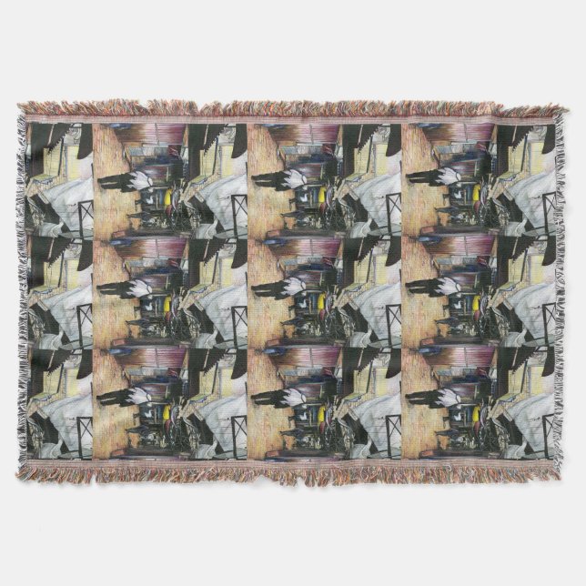 Zuhause durch das Alte Jerusalem laufen Decke (Vorderseite)