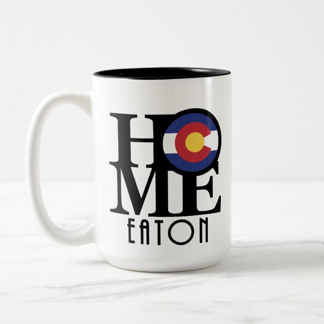ZUHAUSE Eaton Colorado 15oz Zweifarbige Tasse (Links)