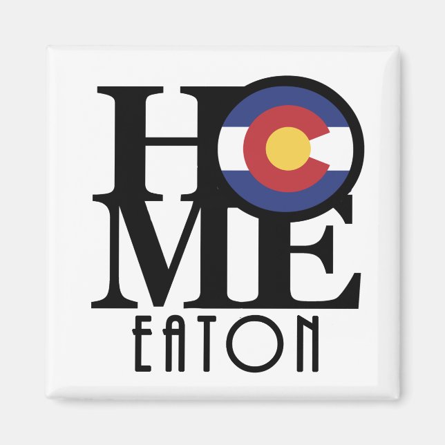 ZUHAUSE Eaton Colorado Magnet (Vorne)