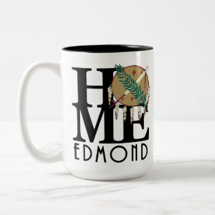 ZUHAUSE Edmond Oklahoma 15oz Zweifarbige Tasse