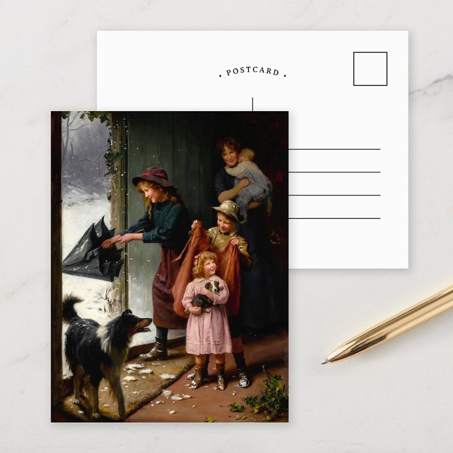 Zuhause endlich | Arthur John Elsley Postkarte (Von Creator hochgeladen)