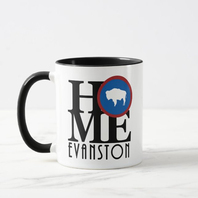 ZUHAUSE Evanston WY Tasse (Links)